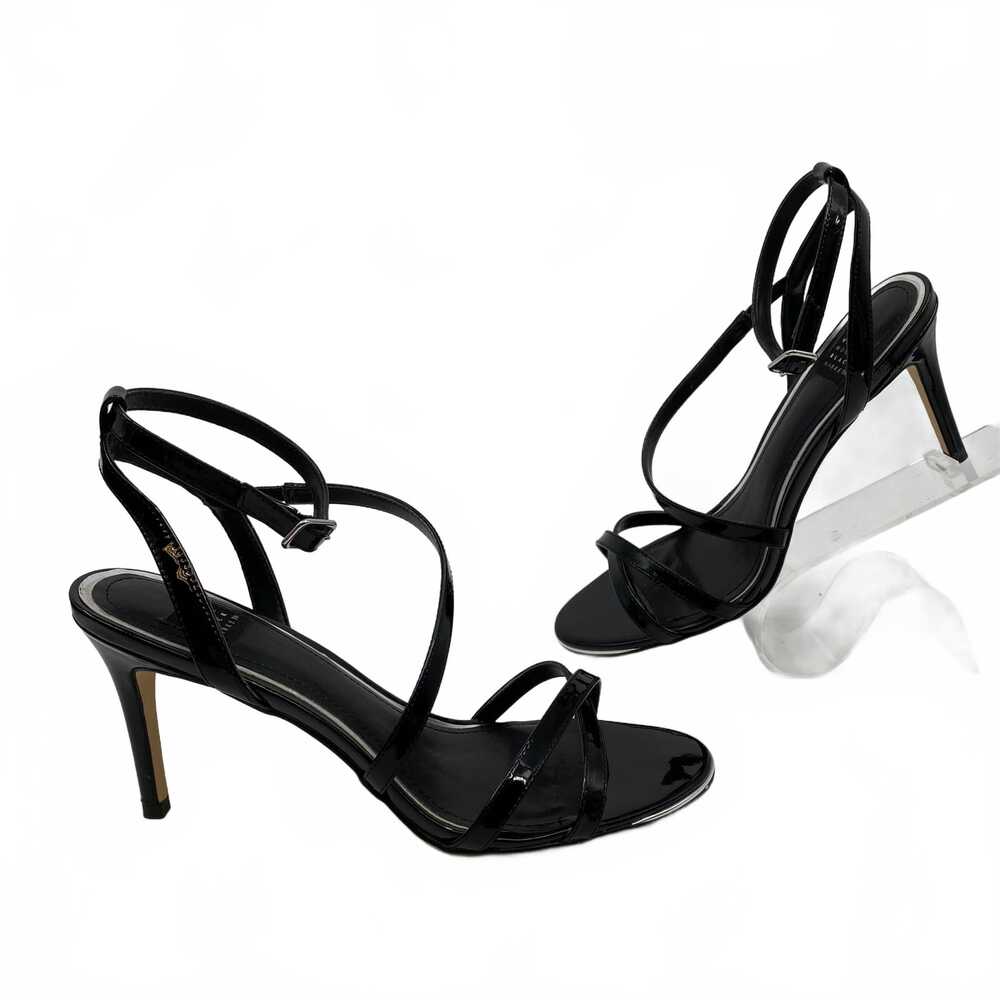 White House Black Market Adriana Patent Leather Strappy Heels | Women’s US 7.5
